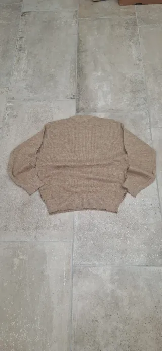 Maglione Kitz Pichler Lana Beige/Marrone