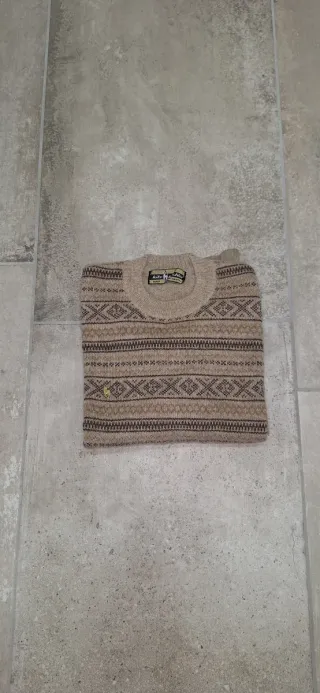 Maglione Kitz Pichler Lana Beige/Marrone