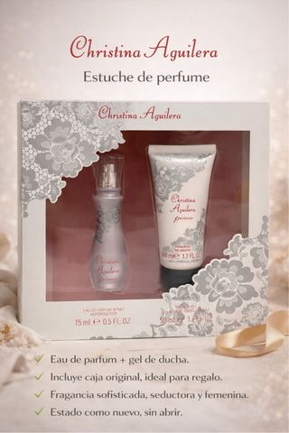 Estuche Perfume Christina Aguilera Xperience