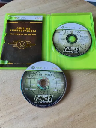 Fallout 3 GOTY Xbox 360 Completo Español