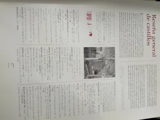 Colección  de laminas castillos y fortalezas