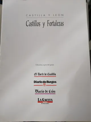 Colección  de laminas castillos y fortalezas