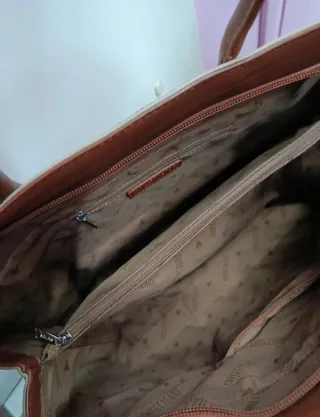 Borsa a spalla Sweet Years beige/marrone