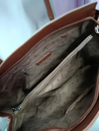 Borsa a spalla Sweet Years beige/marrone