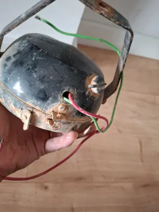 Foco de coche o moto antiguo marca RINDER