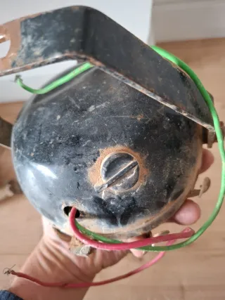 Foco de coche o moto antiguo marca RINDER