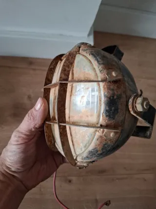 Foco de coche o moto antiguo marca RINDER