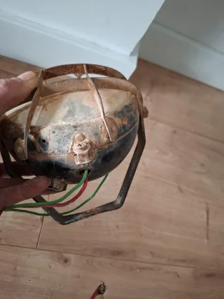 Foco de coche o moto antiguo marca RINDER