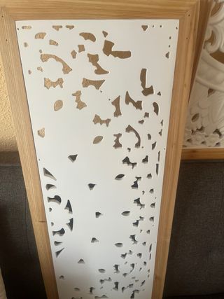 3 Cuadros Madera maciza Pino abeto cereno nuevo