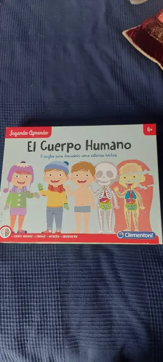 El Cuerpo Humano Clementoni Juego Educativo