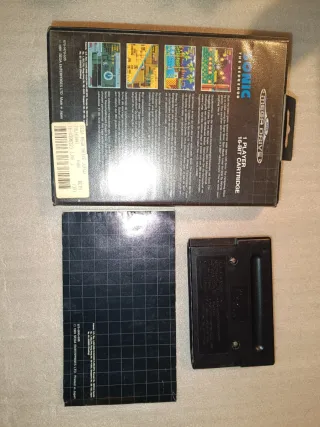 Sonic the Hedgehog Mega Drive Cartucho + Manual