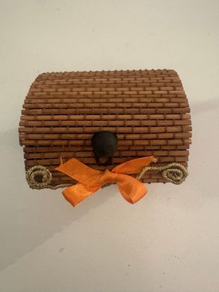 Presepe portatile in bambù