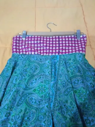 Pantalón falda palazzo verano