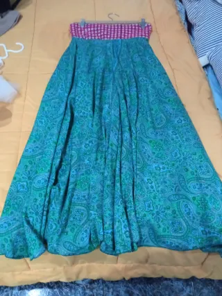 Pantalón falda palazzo verano