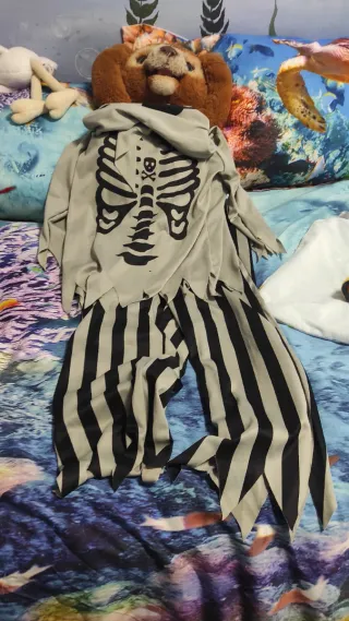 Disfraz esqueleto 4-6 años