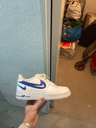 Nike Air Force 1 Blancas y Azules