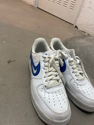 Nike Air Force 1 Blancas y Azules
