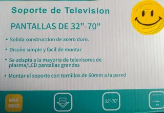 SOPORTE TV FIJO INCLINABLE 32-70" ESTREN