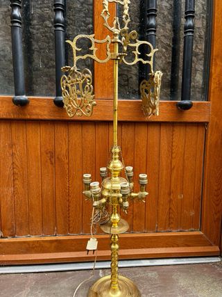 Velon de Lucena / Lámpara de pie antigua