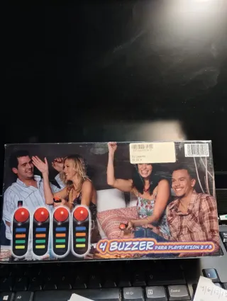 4 Mandos Buzzer para PS2 y PS3