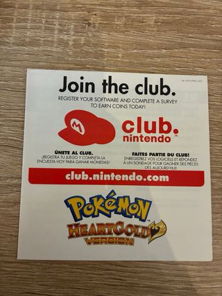 Pokémon HeartGold Version Nintendo DS