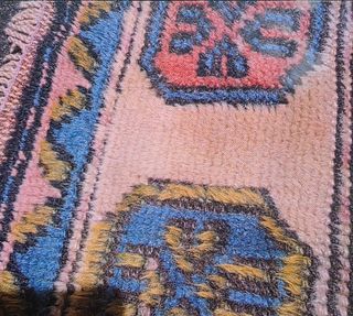 Alfombra antigua de 1960