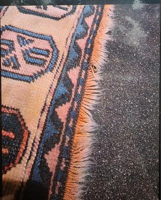 Alfombra antigua de 1960