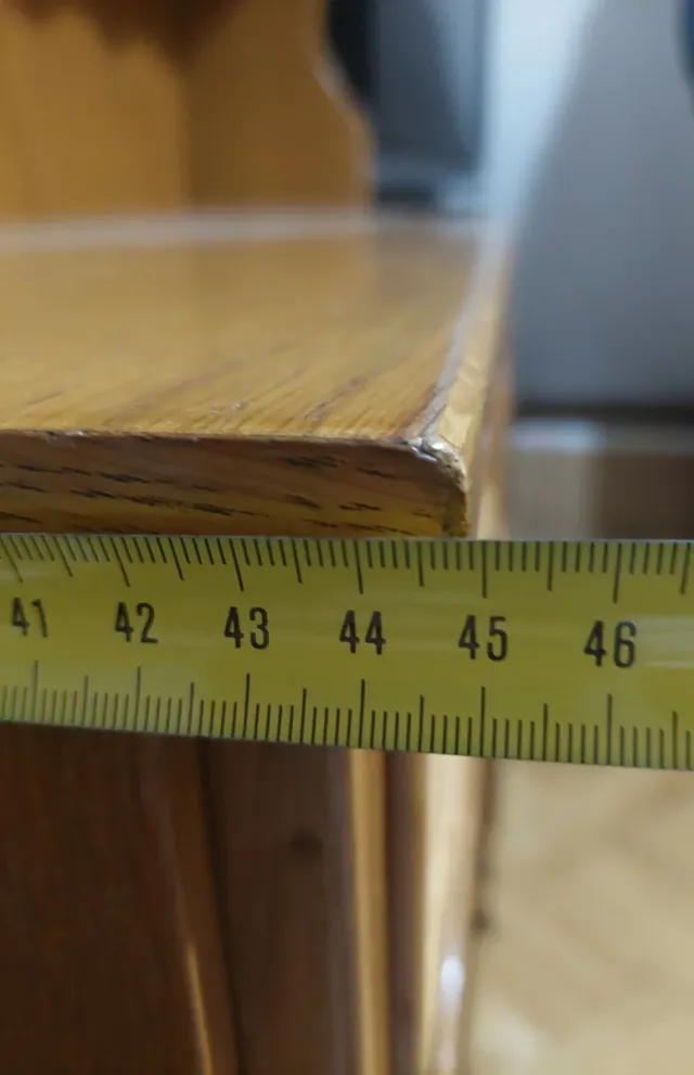 Aparador de madera maciza 2 m – ideal para pintar