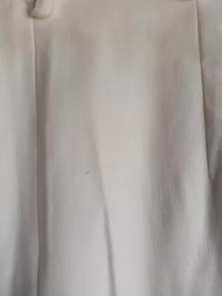 Pantalón de vestir blanco