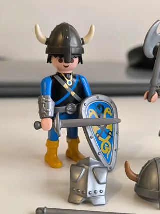 Playmobil Vikingos con Accesorios