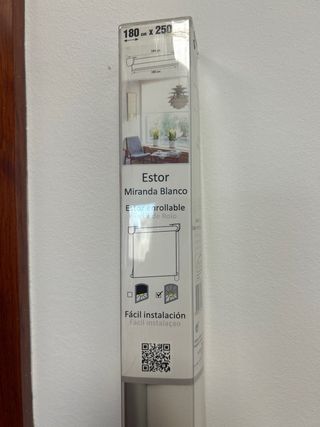 Tenda a rullo Miranda Blanco 180x250