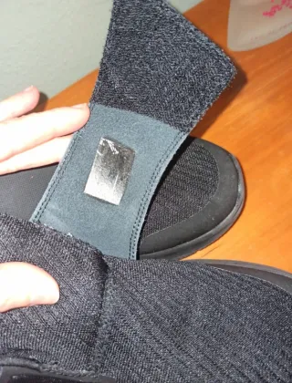 Zapatillas Skechers Velcro Negro Flex-Lite