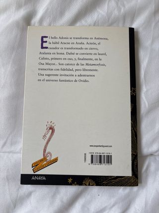 Las metamorfosis de Ovidio