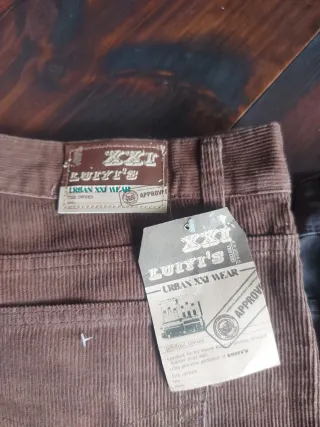 Pantalones vaqueros y de pana