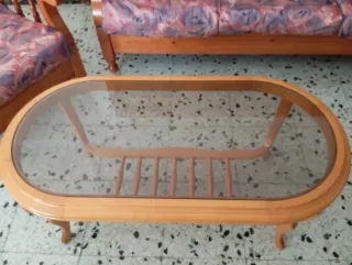 Conjunto Sofá y Mesas Centro