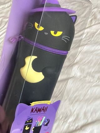 Astuccio Gatto Nero Halloween Kawaii Legami