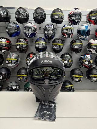 Casco integrale Connor nero opaco varie taglie