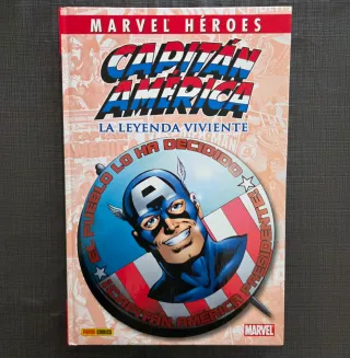Cómics Marvel Capitán América Leyenda Viviente