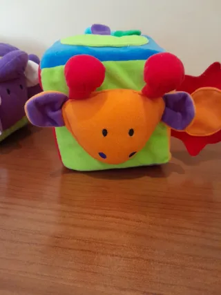 Lote 3 cubos actividad bebé