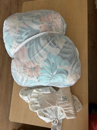 Cojín de lactancia convertible hamaca