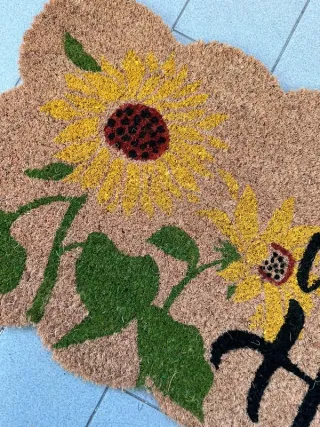 Zerbino con girasoli Welcome Home