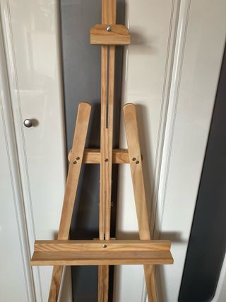 Atril de madera para pintar