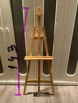 Bajada de precio!!! Atril de madera para pintar