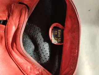 Traje de moto cuero 3 piezas