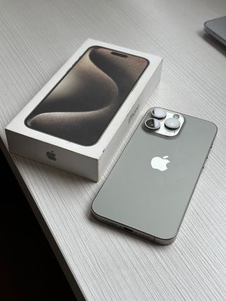 iPhone 15 Pro Max Titanio Natural 256GB
