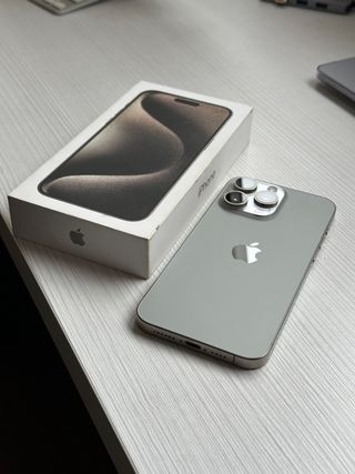 iPhone 15 Pro Max Titanio Natural 256GB