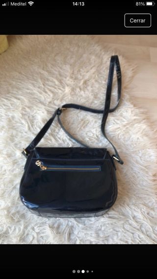 Bolso Desigual Azul oscuro Charol