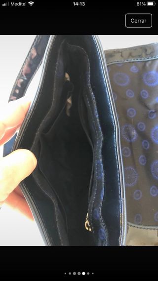 Bolso Desigual Azul oscuro Charol