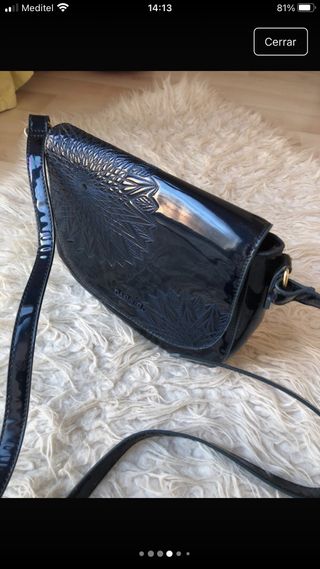 Bolso Desigual Azul oscuro Charol