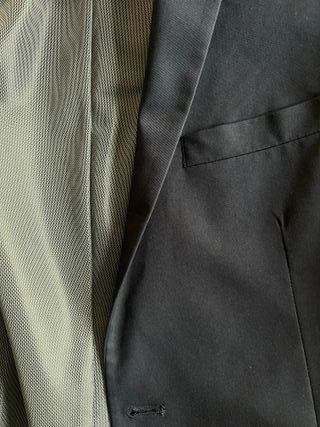 Traje Zara Azul Marino Hombre